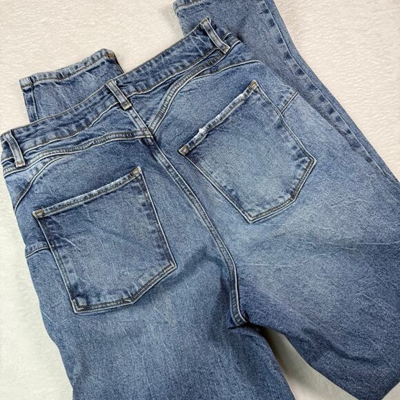 New Look Lift & Shape Mom Jeans Size 6 Tall - Picture 2 of 8